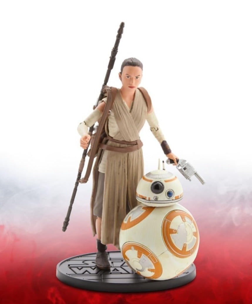 Disney Store Star Wars Elite Series Rey and BB8 Exclusive Die cast Figure