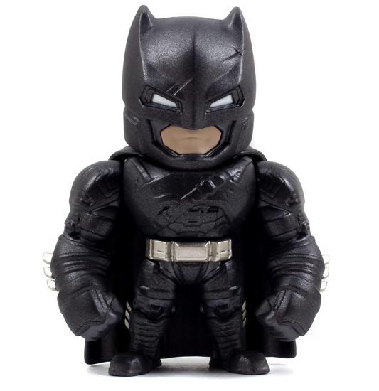 JADA Metalfigs Armored Batman - Die-Cast 4 Inch Figure In Armor Suit