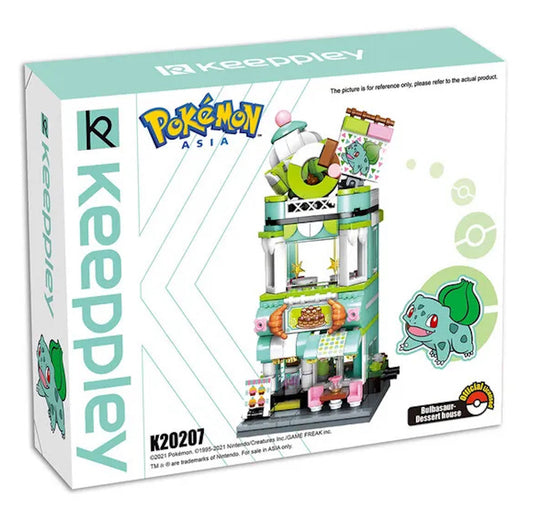 Keeppley Pokemon Bulbasaur Dessert House K20207