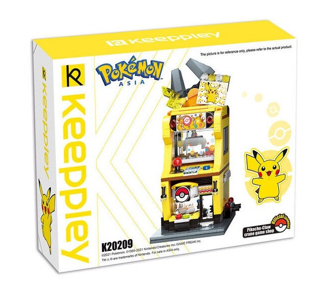 Keeppley Pokemon Pikachu Claw Crane Game Shop K20209