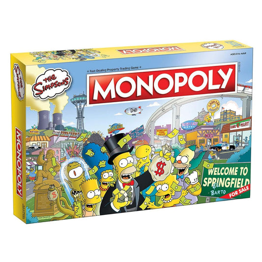 Monopoly The Simpsons Board Game Based on The Hit Fox Series The Simpsons Officially Licenced Simpsons Merchandise