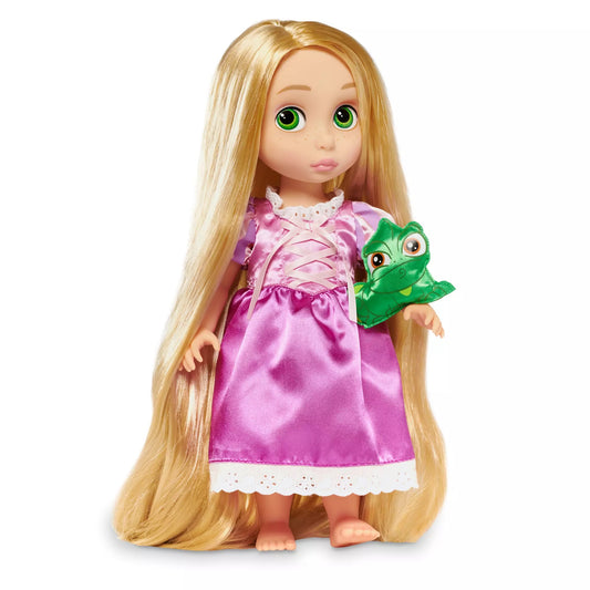 Disney Store Official Rapunzel Doll Animator Collection, Tangled, 39cm with Realistic Rooted Hair Outfit, Collectible Toddler Doll