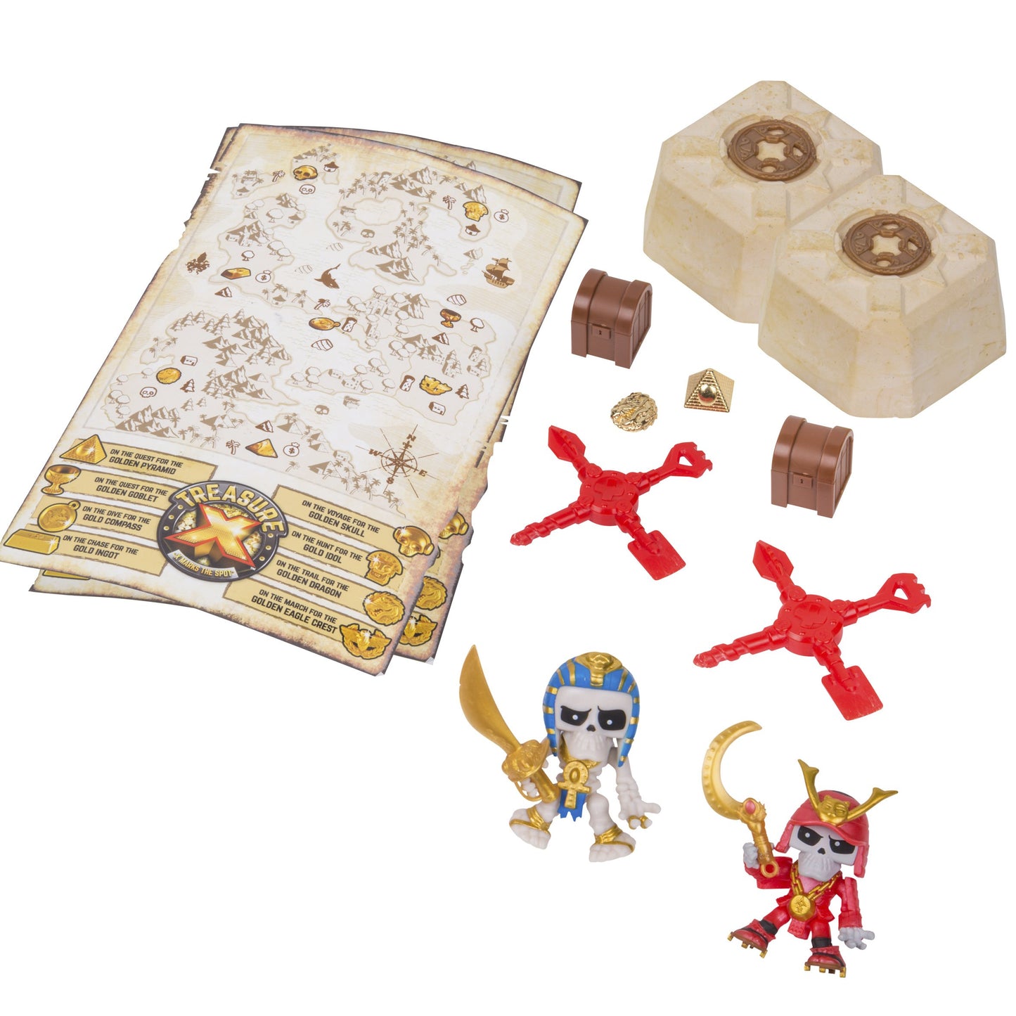 Treasure X Adventure Pack X Marks The Spot (2 Pack) Will you find REAL GOLD Dipped Treasure? (Styles vary)